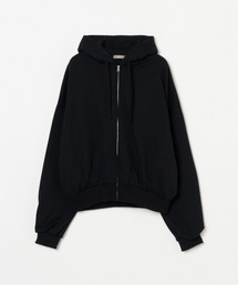 CROPPED SWEAT ZIP HOODIE