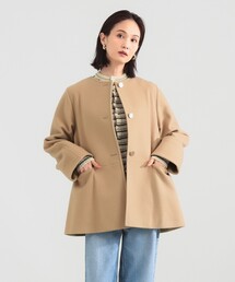 Demi-Luxe BEAMS｜デミルクス ビームスのノーカラーコート通販