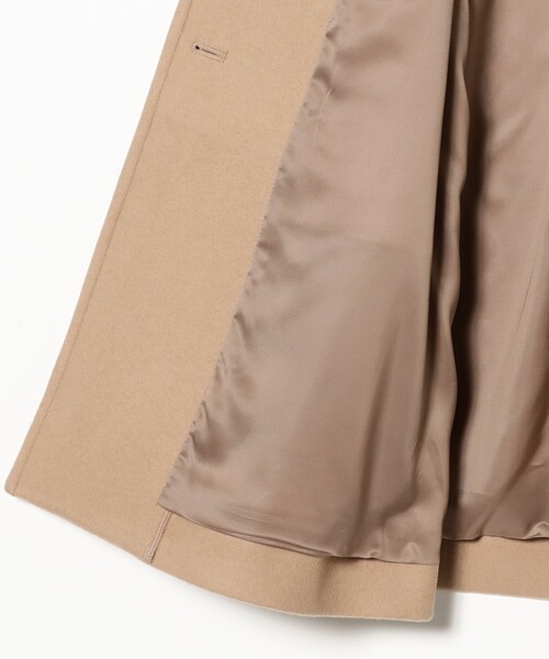 ソフトメルトン ノーカラーコート（ノーカラーコート）｜Demi-Luxe