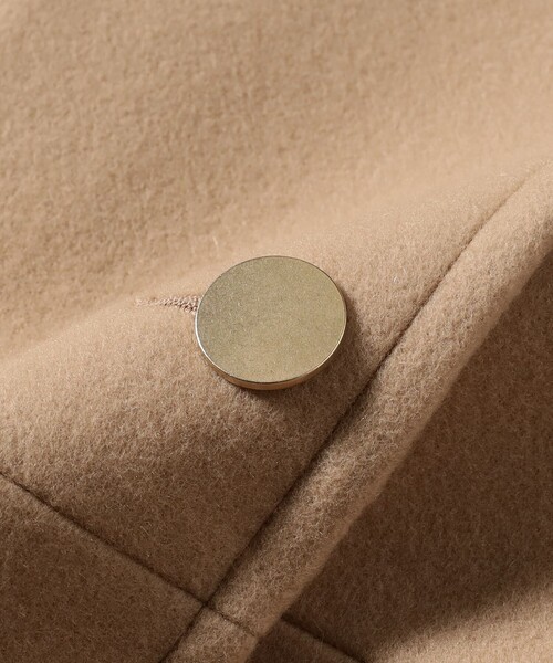 ソフトメルトン ノーカラーコート（ノーカラーコート）｜Demi-Luxe