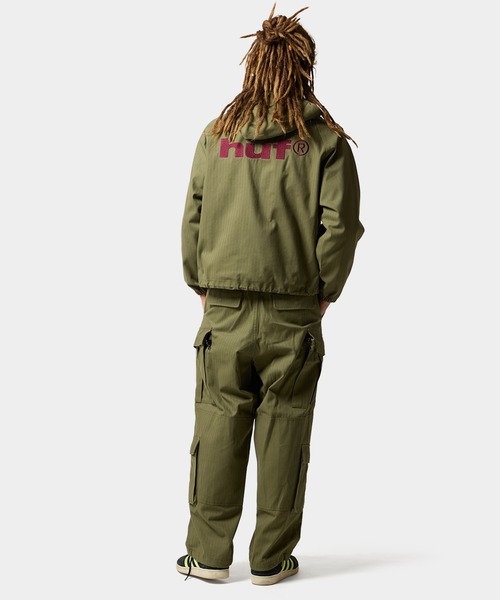 HUF(ハフ)の「HUF eightynine HOODED JACKET(ブルゾン・メンズ・ブラック/オリーブ/ネイビー・S/M/L/XL/XXL)」の11枚目の写真