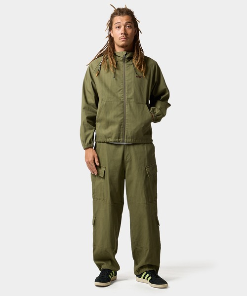 HUF(ハフ)の「HUF eightynine HOODED JACKET(ブルゾン・メンズ・ブラック/オリーブ/ネイビー・S/M/L/XL/XXL)」の12枚目の写真