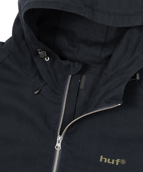 土*人様 HUF Audio Hooded Jacket ブラック【店舗完売商品 HUF JAPAN | Audio Hooded Jacket🎵 Available in stores and