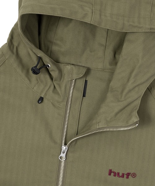 HUF(ハフ)の「HUF eightynine HOODED JACKET(ブルゾン・メンズ・ブラック/オリーブ/ネイビー・S/M/L/XL/XXL)」の19枚目の写真