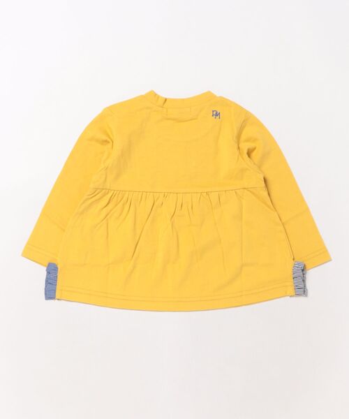 RAGMART（ラグマート）の「フリル長袖Ｔシャツ（Tシャツ/カットソー・キッズ・イエロー/パープル・80ｃｍ/90cm/95cm）」の4枚目の写真