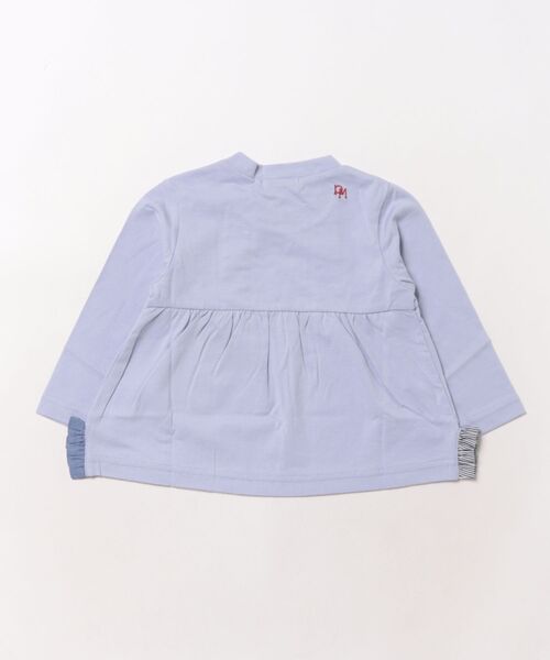 RAGMART（ラグマート）の「フリル長袖Ｔシャツ（Tシャツ/カットソー・キッズ・イエロー/パープル・80ｃｍ/90cm/95cm）」の3枚目の写真