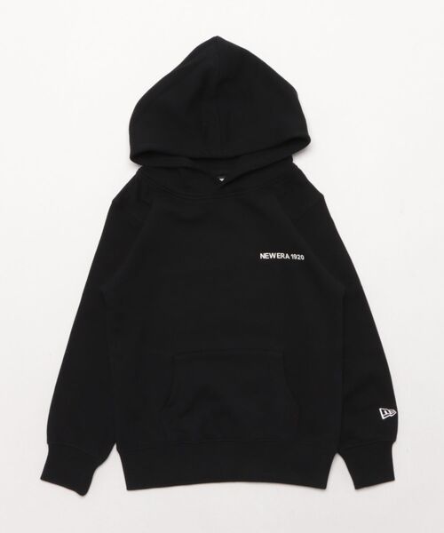 NEW ERA(ニューエラ)の「NEW ERA/ニューエラ YTH SW PO HOO NE1920 キッズ パーカー 14693872/14693873(パーカー・キッズ・ブラック/グレー・130cm/140cm/150cm/160cm)」の4枚目の写真