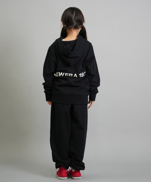 NEW ERA(ニューエラ)の「NEW ERA/ニューエラ YTH SW PO HOO NE1920 キッズ パーカー 14693872/14693873(パーカー・キッズ・ブラック/グレー・130cm/140cm/150cm/160cm)」の12枚目の写真