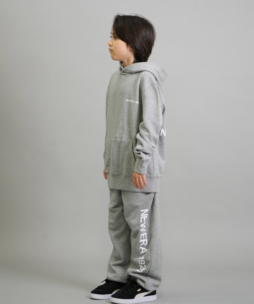 NEW ERA(ニューエラ)の「NEW ERA/ニューエラ YTH SW PO HOO NE1920 キッズ パーカー 14693872/14693873(パーカー・キッズ・ブラック/グレー・130cm/140cm/150cm/160cm)」の7枚目の写真