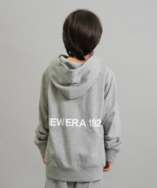 NEW ERA(ニューエラ)の「NEW ERA/ニューエラ YTH SW PO HOO NE1920 キッズ パーカー 14693872/14693873(パーカー・キッズ・ブラック/グレー・130cm/140cm/150cm/160cm)」の10枚目の写真