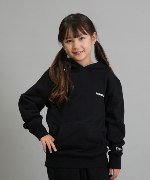NEW ERA(ニューエラ)の「NEW ERA/ニューエラ YTH SW PO HOO NE1920 キッズ パーカー 14693872/14693873(パーカー・キッズ・ブラック/グレー・130cm/140cm/150cm/160cm)」の13枚目の写真