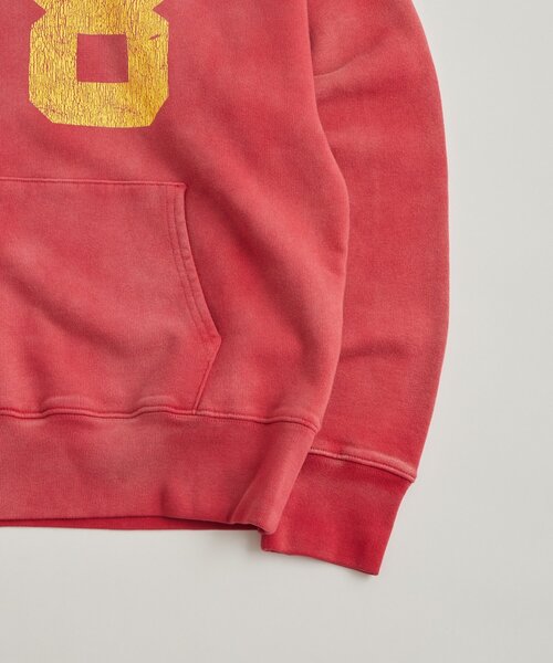 WHO'S WHO gallery（フーズフーギャラリー）の「【FromVintage】ナンバリングパーカー（パーカー・メンズ・レッド/ネイビー・MEDIUM/LARGE）」の7枚目の写真