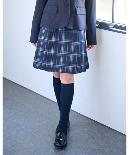 ポンポネットジュニア 卒服フォーマル3点セット チェック スカート 150 ポンポネットジュニア 卒服フォーマル3点セット チェック