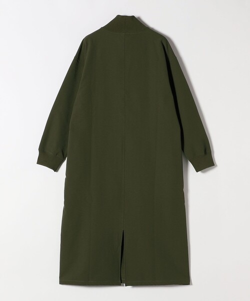 SHIPS any:〈洗濯機可能〉裏起毛 リブ ハイネック ワンピース