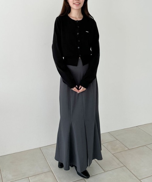 archives（アルシーヴ）の「マチ付きマーメイドスカート（スカート・レディース・チャコールグレー/ブラック/ブラウン・SMALL/MEDIUM）」の20枚目の写真