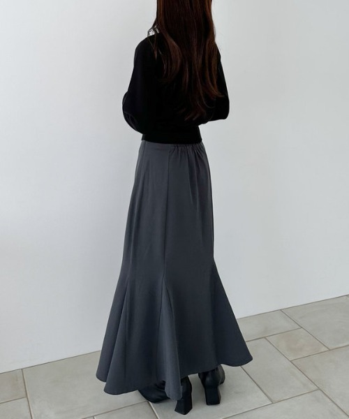 archives（アルシーヴ）の「マチ付きマーメイドスカート（スカート・レディース・チャコールグレー/ブラック/ブラウン・SMALL/MEDIUM）」の21枚目の写真