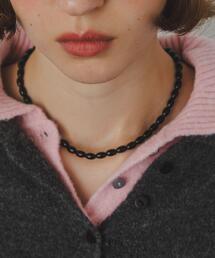 SMELLY | オーバルビーズネックレス(ネックレス)