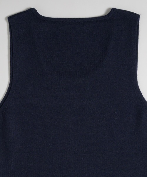 MUHET(ミュエータ)の「【set item】tank top & crew neck cardigan / タンクトップ&カーディガンセット(カーディガン/ボレロ・レディース・チャコールグレー/ネイビー/ピンク/ブラウン・FREE)」の18枚目の写真