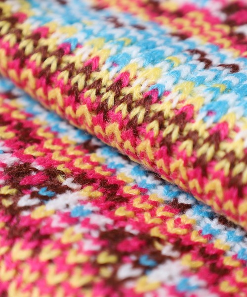 FILA（フィラ）の「FILA フェアアイルセーター（ニット/セーター・レディース・ブラウン/ピンク・FREE）」の22枚目の写真