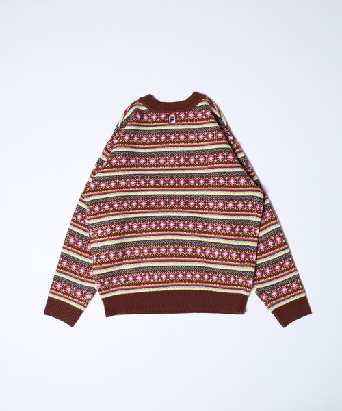 FILA（フィラ）の「FILA フェアアイルセーター（ニット/セーター・レディース・ブラウン/ピンク・FREE）」の21枚目の写真