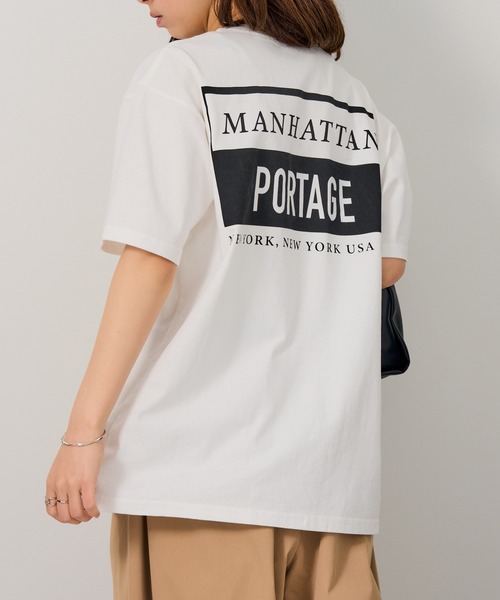 Manhattan Portage(マンハッタンポーテージ)の「【Manhattan Portage】SHORT SLEEVE PRINT T-SHIRTS 26SS-MP-M643(Tシャツ/カットソー・メンズ・ブラック/グレー/ホワイト・L/M)」の6枚目の写真