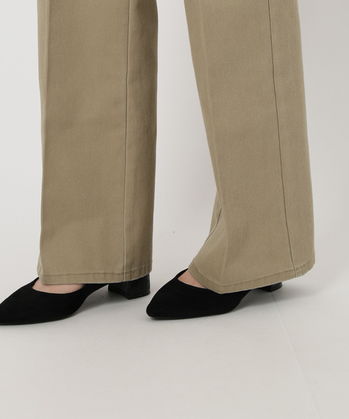 セール】Dickies/ディッキーズ SLOBE別注 フレアチノパンツ