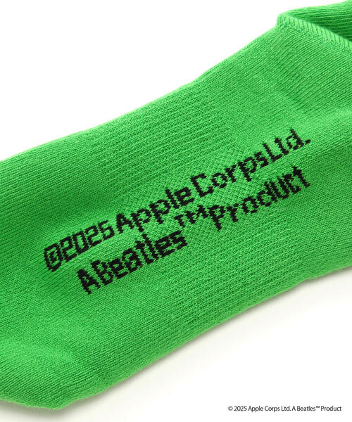 Jack Bunny!!(ジャックバニー)の「【Jack Bunny!!】【The BEATLES ×Jack Bunny!!】ミドルソックス (LADIES)(ソックス/靴下・レディース・ブラック/ホワイト/グリーン・FREE)」の7枚目の写真