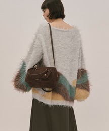 loin nuit ロワンニュイ シアーカラーニット loin nuit ロワンニュイ シアーカラーニット loin nuit ニット