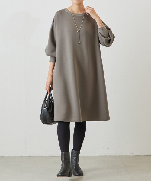 袖パフダンボールワンピース（ワンピース）｜BEARDSLEY（ビアズリー