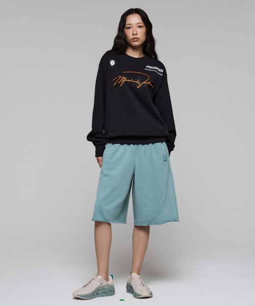 JORDAN BRAND（ジョーダンブランド）の「ジョーダン メンズ フリース クルーネック トレーナー / Jordan Men's Fleece Crew-Neck Pullover IM9710-045 Off Noir（スウェット・メンズ・ブラック系その他・L/2XL/M/S/XL）」の10枚目の写真