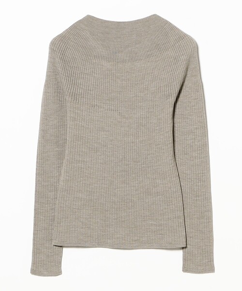 Demi-Luxe BEAMS（デミルクス ビームス）の「【1/1値下げ】ホールガーメント リブ プルオーバー［手洗い可］（ニット/セーター・レディース・ベージュ/ピンク/チャコールグレー・ONE SIZE）」の7枚目の写真