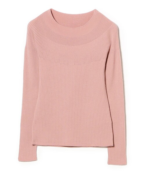Demi-Luxe BEAMS（デミルクス ビームス）の「【1/1値下げ】ホールガーメント リブ プルオーバー［手洗い可］（ニット/セーター・レディース・ベージュ/ピンク/チャコールグレー・ONE SIZE）」の9枚目の写真