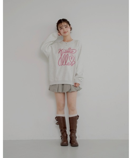 JUMELLE（ジュメロ）の「big ribbon sweat（スウェット・レディース・アイボリー/ネイビー・FREE）」の21枚目の写真