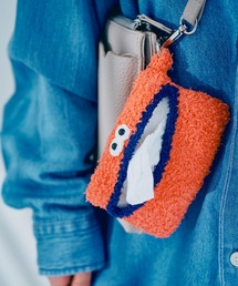 macaroni edge（マカロニエッジ）の「〈macaroni edge/マカロニエッジ〉毛糸のティッシュポーチ（ポーチ）」