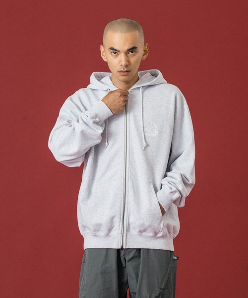 BACKSIDE OG ZIP UP HOODED SWEATSHIRT（パーカー）｜XLARGE
