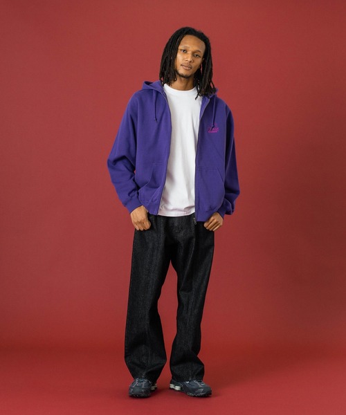 BACKSIDE OG ZIP UP HOODED SWEATSHIRT（パーカー）｜XLARGE