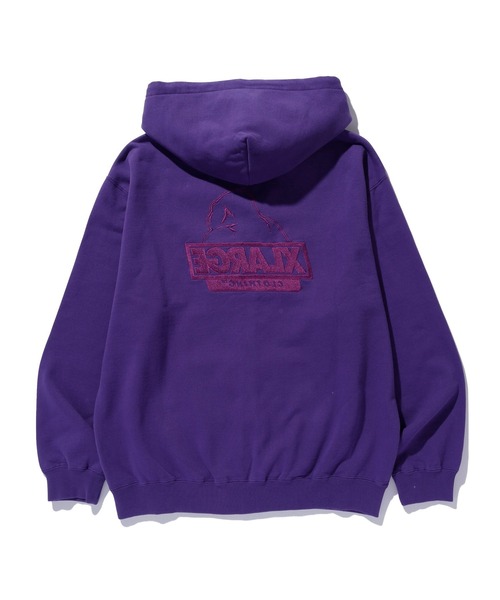 XLARGE（エクストララージ）の「BACKSIDE OG ZIP UP HOODED SWEATSHIRT