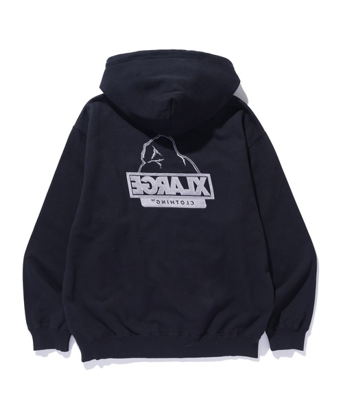 XLARGE（エクストララージ）の「BACKSIDE OG ZIP UP HOODED SWEATSHIRT