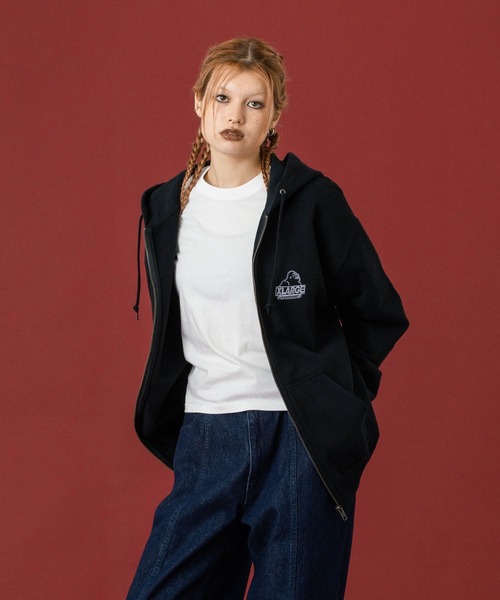 BACKSIDE OG ZIP UP HOODED SWEATSHIRT（パーカー）｜XLARGE