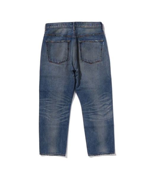 A BATHING APE（アベイシングエイプ）の「COLOR STONE 13 OZ DENIM PANTS（デニムパンツ・メンズ・インディゴブルー・LARGE）」の2枚目の写真