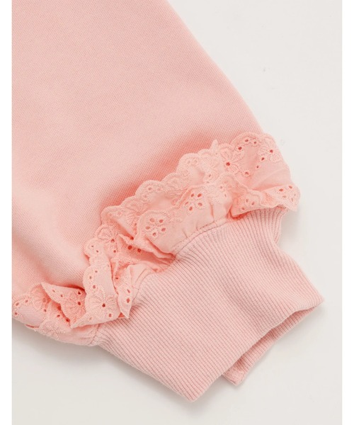 Little sunny bite（リトルサニーバイト）の「◆Little sunny bite◆hello kitty x little sunny bite sweat top（スウェット・レディース・ホワイト/ブラック/ピンク・MEDIUM）」の16枚目の写真