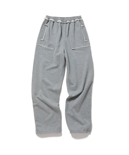 PERVERZE（パーバーズ）の「Frayed Sweat Pants（スウェットパンツ・レディース・ネイビー/グレー・SMALL/MEDIUM）」の2枚目の写真
