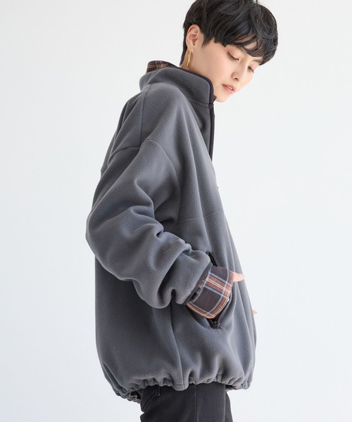 BARNYARDSTORM（バンヤードストーム）の「BARNYARDSTORM / ビエラ起毛チェックシャツ / ハンドウォッシャブル（シャツ/ブラウス・レディース・ブラック・FREE）」の10枚目の写真