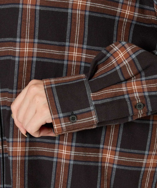 BARNYARDSTORM（バンヤードストーム）の「BARNYARDSTORM / ビエラ起毛チェックシャツ / ハンドウォッシャブル（シャツ/ブラウス・レディース・ブラック・FREE）」の21枚目の写真