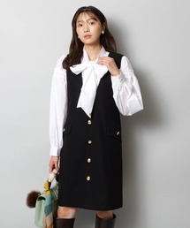 JUSGLITTY（ジャスグリッティー）の「エアリーフリルシャツ