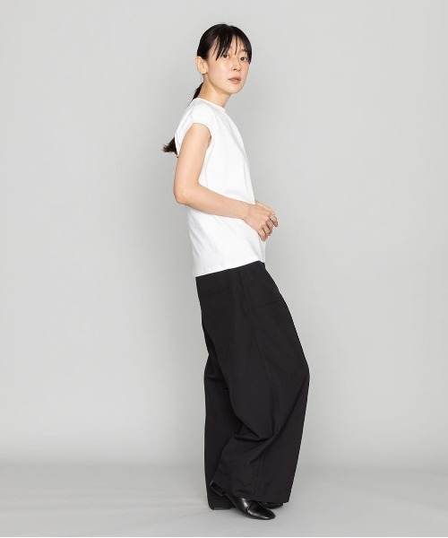 kuros'(クロス)の「【kuros’オリジナル】mono-kuros' ノースリーブTシャツ(Tシャツ/カットソー・レディース・ブラック/ホワイト・MEDIUM/SMALL)」の20枚目の写真