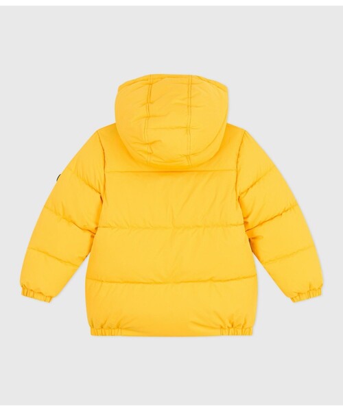 PETIT BATEAU（プチバトー）の「中綿入りフードジャケット（ダウンジャケット/コート・キッズ・ライトイエロー/ライトピンク/ネイビー/グリーン・6YEAR/8YEAR/10YEAR/12YEAR）」の12枚目の写真