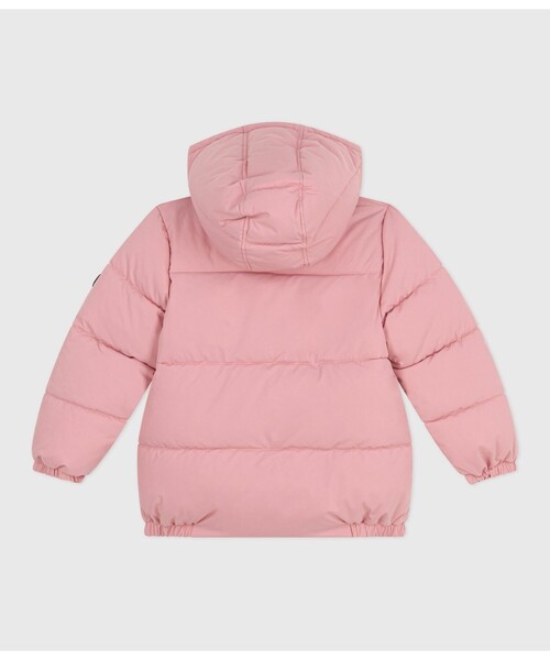 PETIT BATEAU（プチバトー）の「中綿入りフードジャケット（ダウンジャケット/コート・キッズ・ライトイエロー/ライトピンク/ネイビー/グリーン・6YEAR/8YEAR/10YEAR/12YEAR）」の16枚目の写真