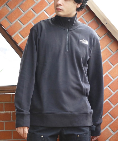 THE NORTH FACE（ザノースフェイス）の「THE NORTH FACE ハーフジップスウェット（スウェット・メンズ・ブラック/グレー・X-LARGE/LARGE/MEDIUM）」の6枚目の写真
