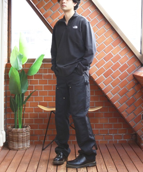 THE NORTH FACE（ザノースフェイス）の「THE NORTH FACE ハーフジップスウェット（スウェット・メンズ・ブラック/グレー・X-LARGE/LARGE/MEDIUM）」の7枚目の写真